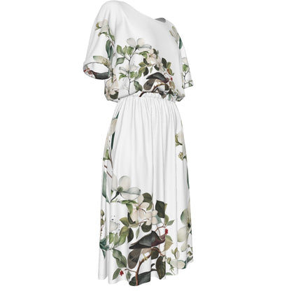 All-Over Print Women's Elastic Waist Dress