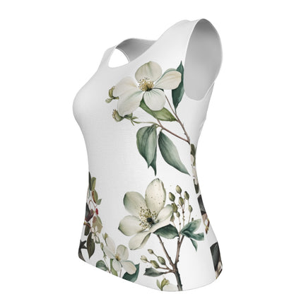 All-Over Print Women's Skinny Sport Tank Top