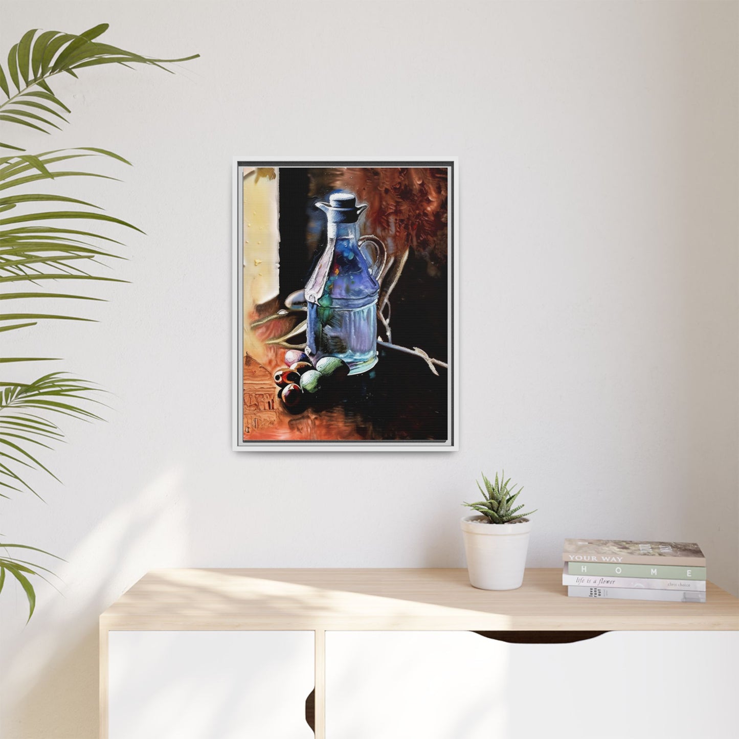 Artistic Framed Canvas Print, Home Decor, Wall Art, Modern Decor, Living Room Art, Gift for Art Lovers