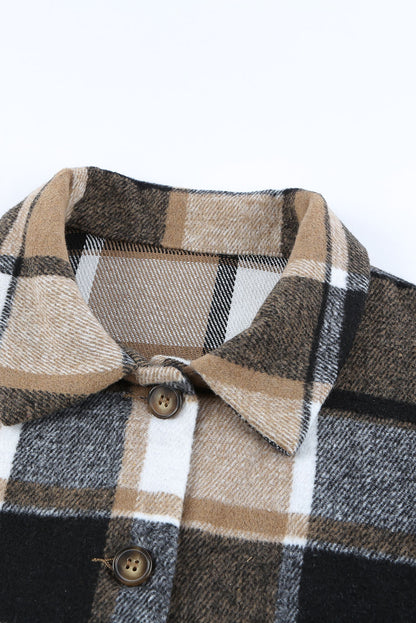 Mia Plaid Print Shirt