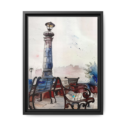 Framed Watercolor Art Print, Multi-color Wall Decor for Home, Perfect Gift for Art Lovers, Office Decoration, Unique Housewarming Present