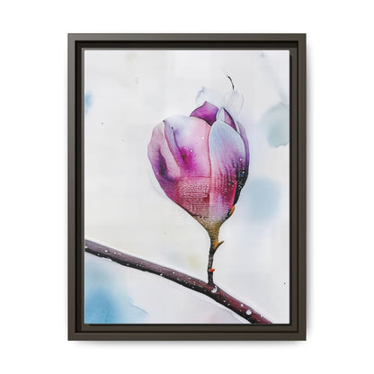 Framed Floral Canvas Art Print, Home Decor, Wall Art, Modern Decor, Gift for Her, Mother's Day, Botanical Print, Flower Gallery