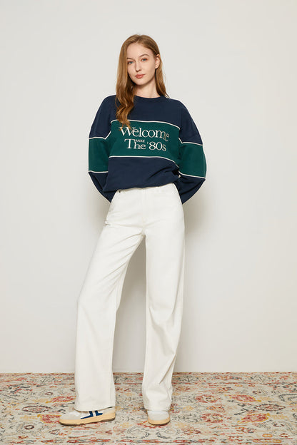 Coney Island Whitefish High Rise Wide Jeans HJ007 Hey You