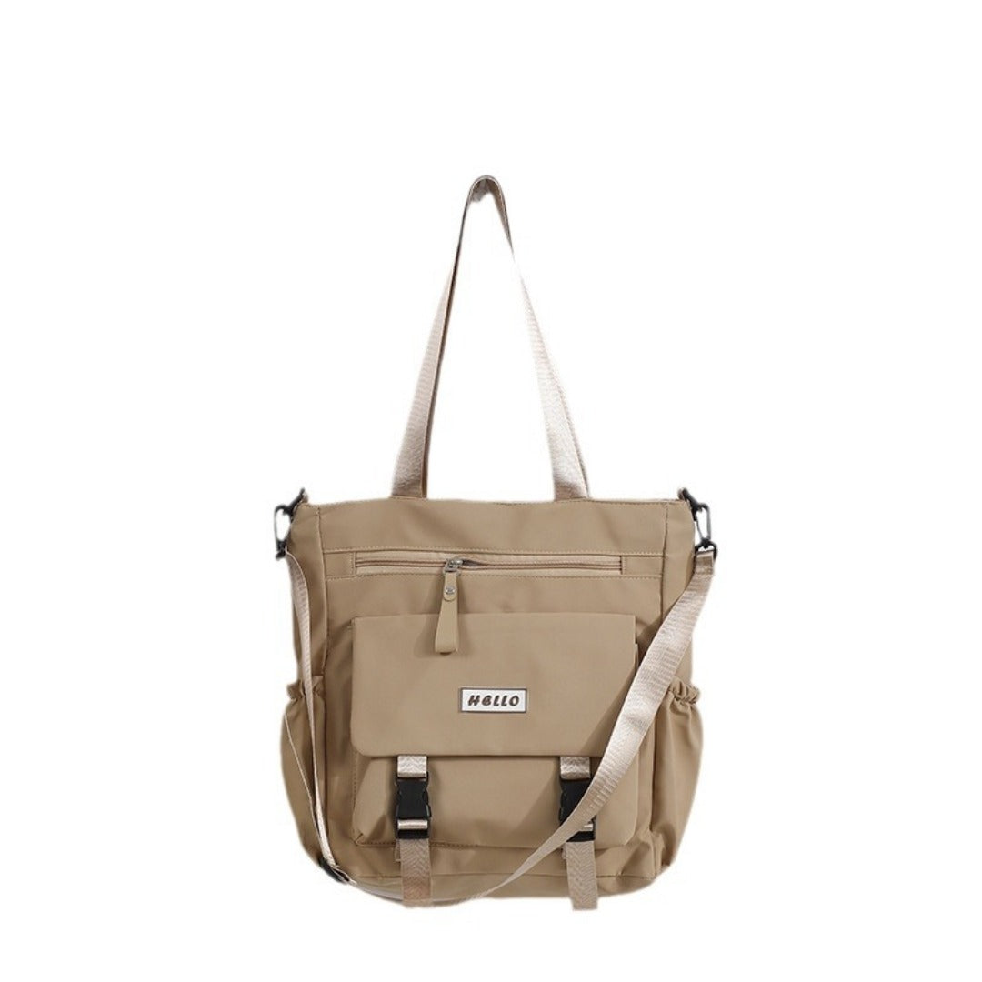 Casual fashion tote bag, stylish large capacity hobo bag, portable crossbody shoulder bag