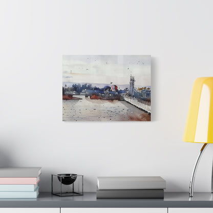 Scenic Wall Art Canvas, Beach Decor, Nautical Home Accent, Coastal Artwork, Gift for Nature Lovers