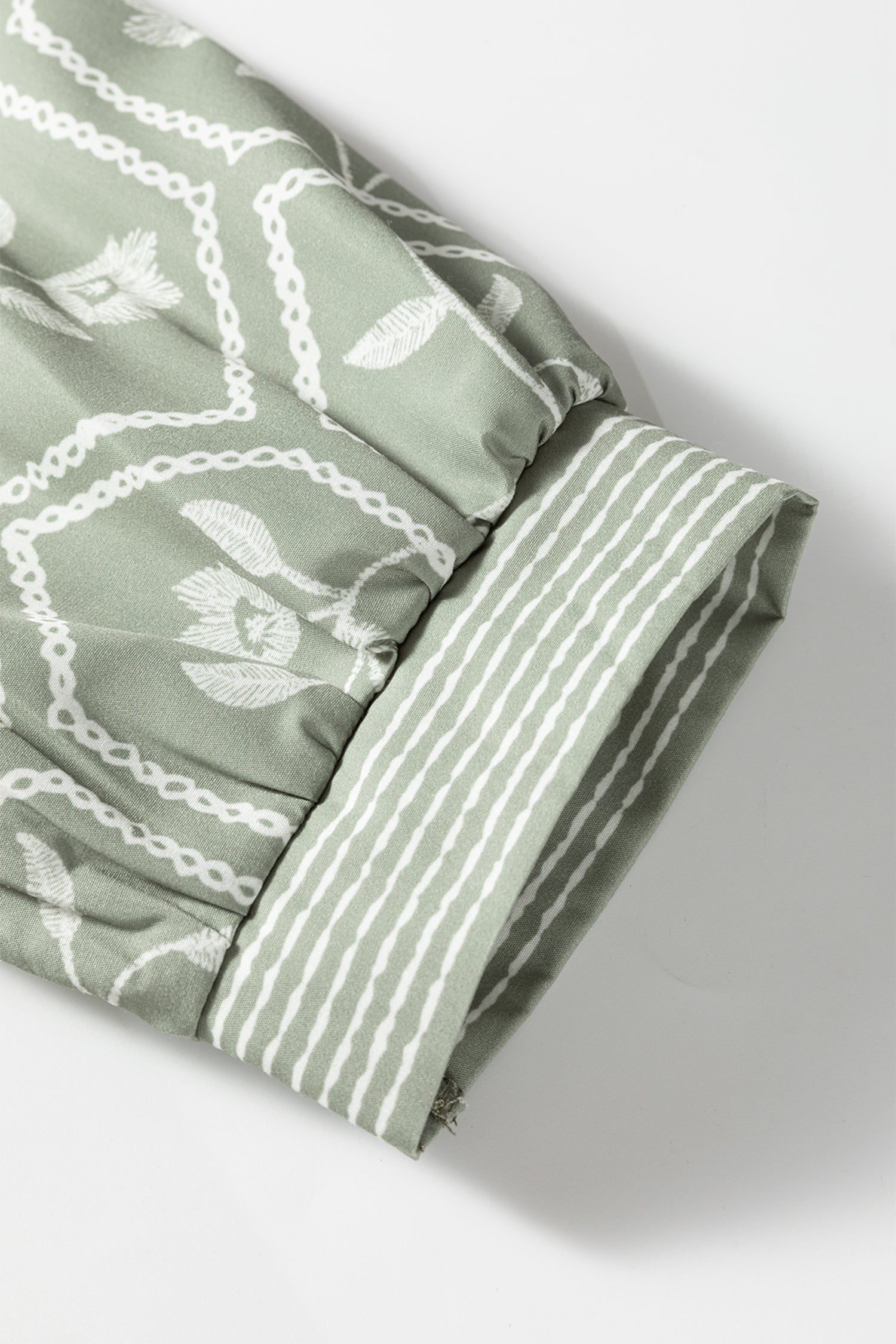 Kaiya Sleeve Contrast Patchwork Blouse