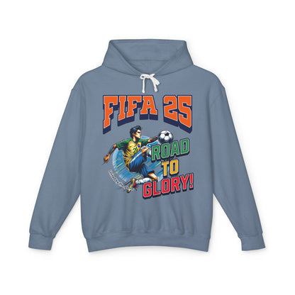 FIFA 25 Road to Glory Hoodie – Unisex Gamer Sweatshirt for Soccer Fans & Casual Wear