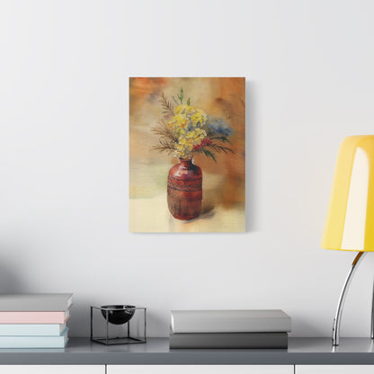 Floral Wall Art Print, Elegant Home Decor, Canvas Picture for Living Room, Birthday Gift, Housewarming, Art Lover's Delight