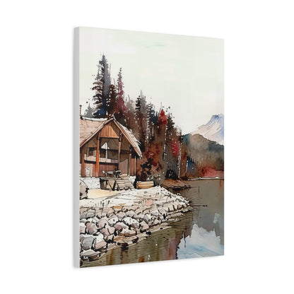 Nature-Inspired Canvas Art for Home Decor, Ideal for Cabin Vibes, Rustic Aesthetic, Housewarming Gift, Nature Lovers