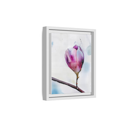 Framed Floral Canvas Art Print, Home Decor, Wall Art, Modern Decor, Gift for Her, Mother's Day, Botanical Print, Flower Gallery