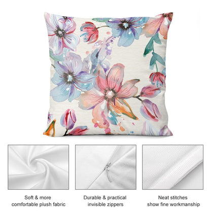 Plush pillow case (double-sided design)