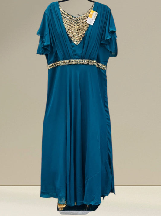 Party wear long dress | Indo western dress