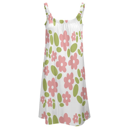 Women's Beach Sling Skirt – Geometric & Floral Print Wrap Style