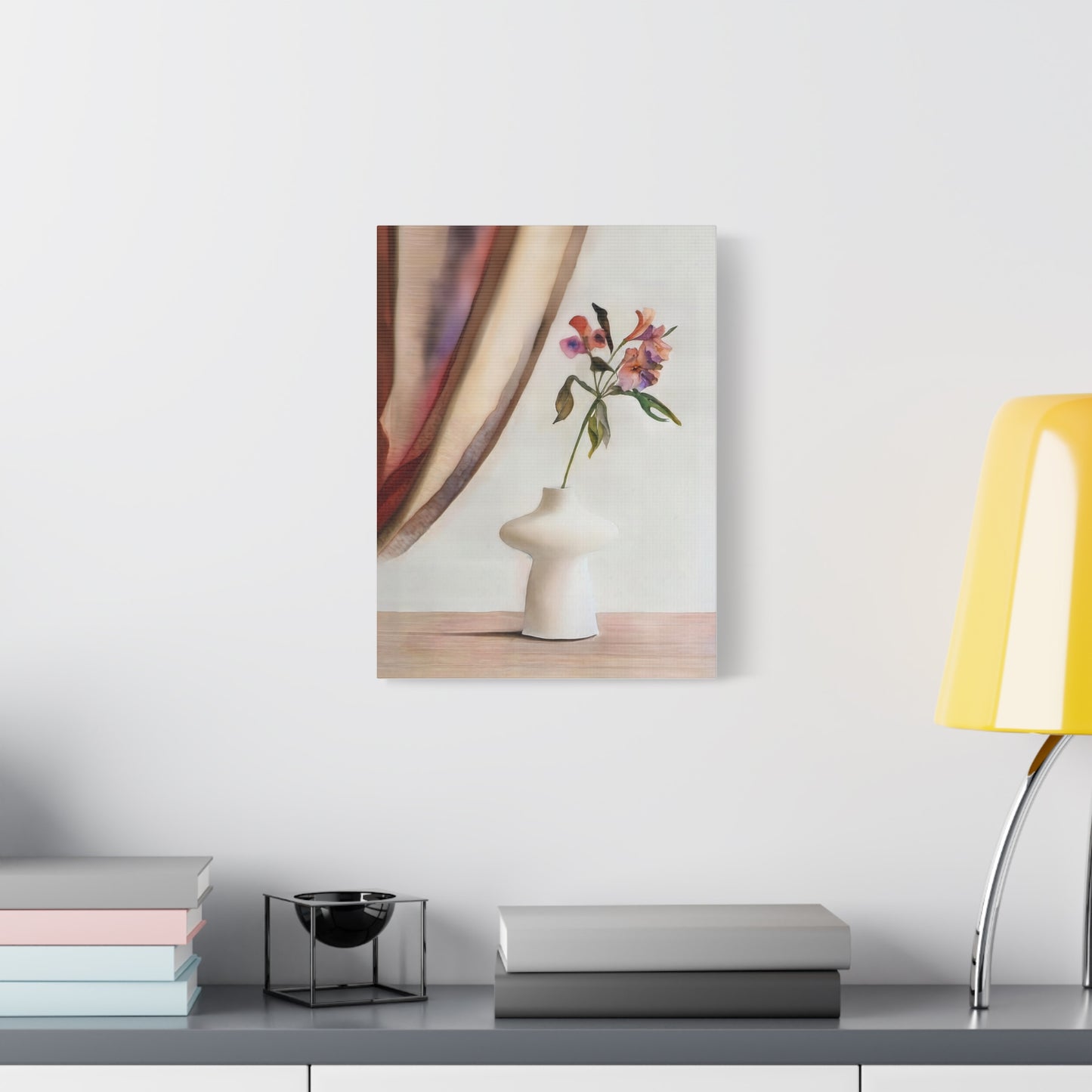 Artistic Wall Canvas Print, Home Decor, Floral Artwork, Modern Wall Art, Living Room, Gallery Wall, Gift Idea, Minimalist Decor