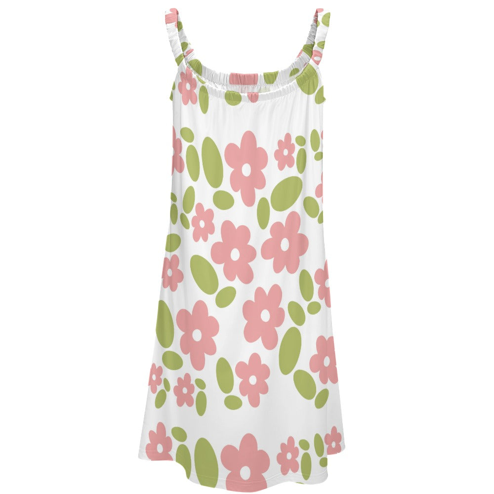 Women's Beach Sling Skirt – Geometric & Floral Print Wrap Style