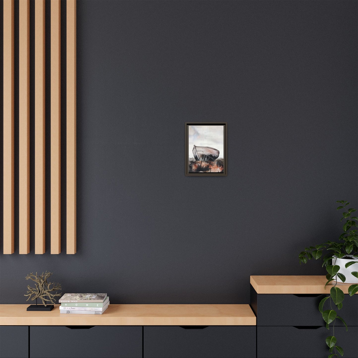 Artistic Boat Framed Canvas Print, Nautical Home Decor, Coastal Wall Art, Unique Gift for Boat Lovers, Living Room Artwork, Beach [...]