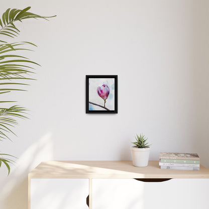 Framed Floral Canvas Art Print, Home Decor, Wall Art, Modern Decor, Gift for Her, Mother's Day, Botanical Print, Flower Gallery