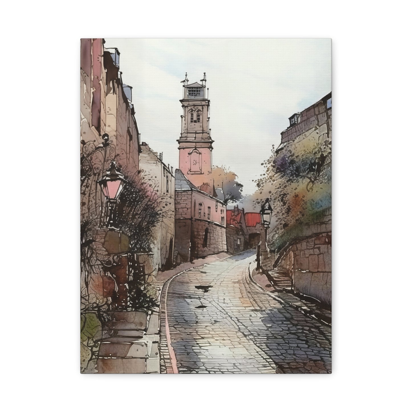 Artistic Wall Canvas Print, Home Decor, Gift Idea, Landscape Art, Unique Artwork