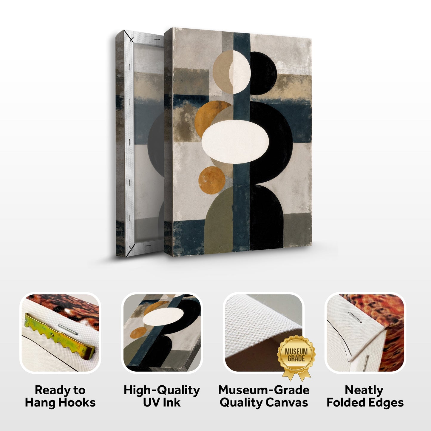 Abstract Contemporary Geometry Wall Art