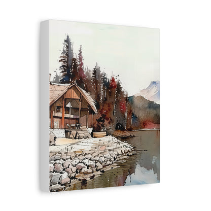Nature-Inspired Canvas Art for Home Decor, Ideal for Cabin Vibes, Rustic Aesthetic, Housewarming Gift, Nature Lovers