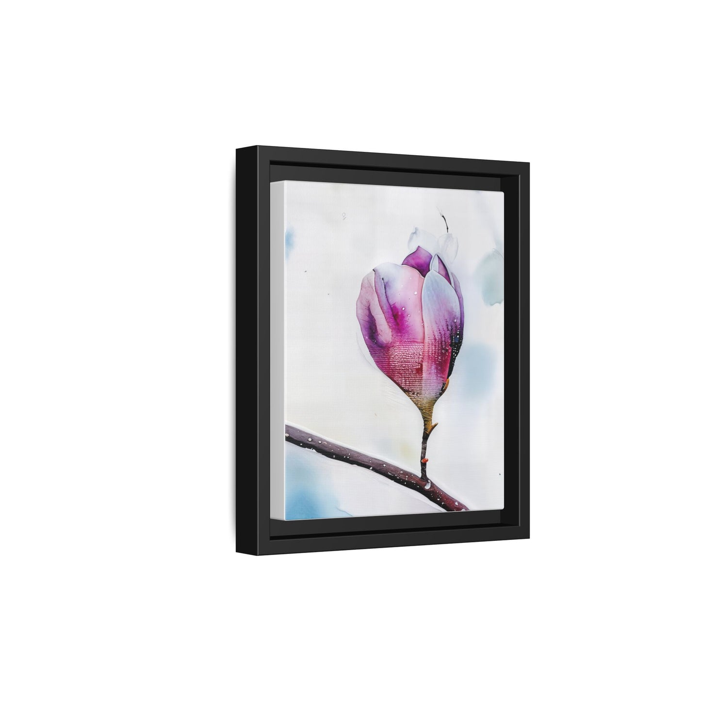 Framed Floral Canvas Art Print, Home Decor, Wall Art, Modern Decor, Gift for Her, Mother's Day, Botanical Print, Flower Gallery