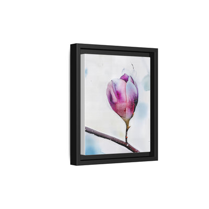 Framed Floral Canvas Art Print, Home Decor, Wall Art, Modern Decor, Gift for Her, Mother's Day, Botanical Print, Flower Gallery