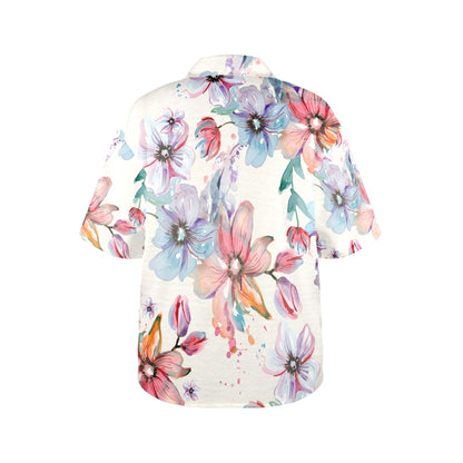 Tropical Breeze Women's All-Over Print Hawaiian Shirt