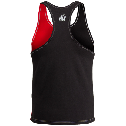 Sterling Stringer Tank Top - Black/Red