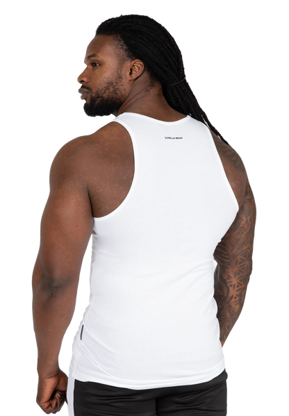 Adams Stretch Tank Top - White