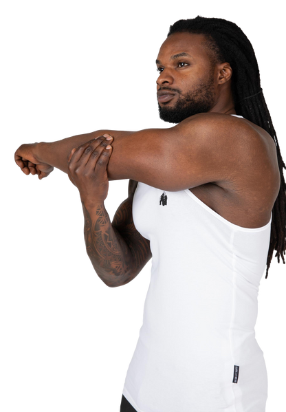 Adams Stretch Tank Top - White