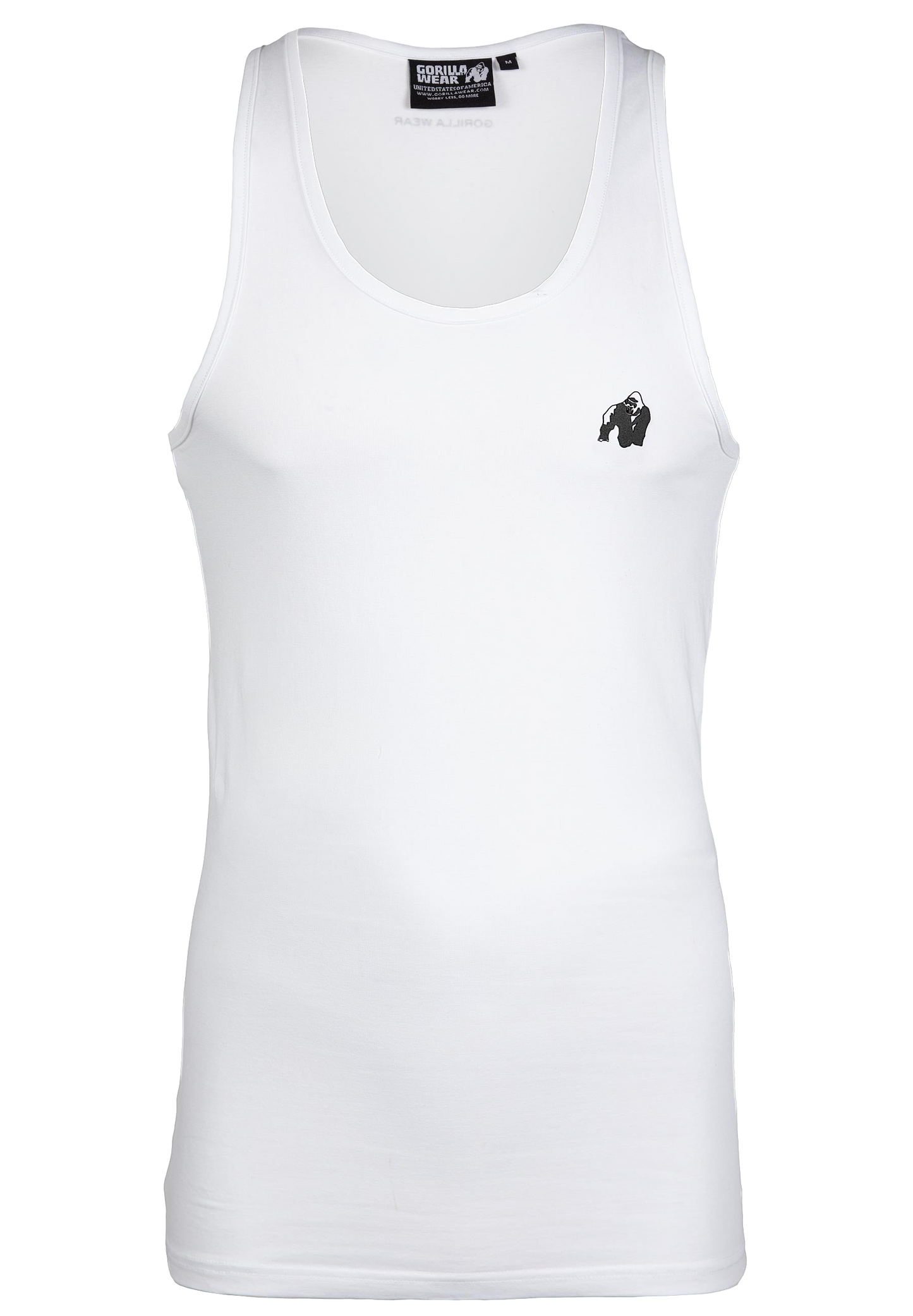 Adams Stretch Tank Top - White