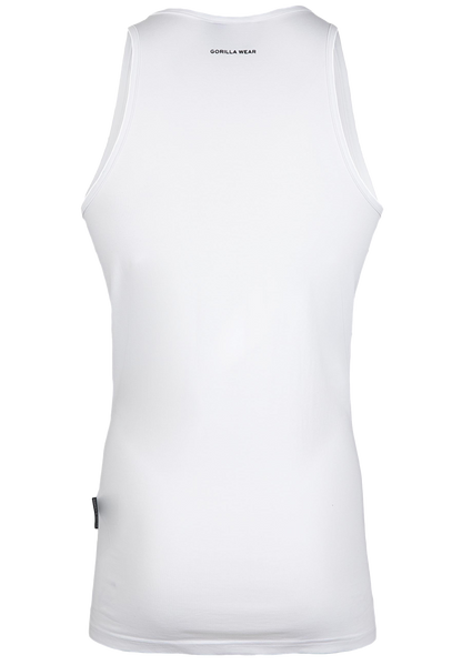 Adams Stretch Tank Top - White