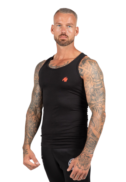 Adams Stretch Tank Top - Black