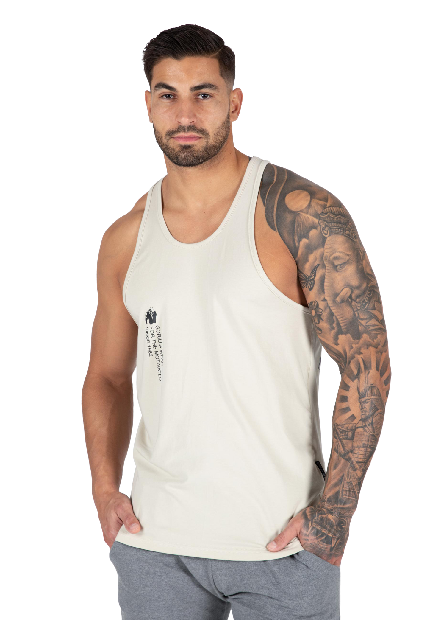 Carrizo Tank Top - Beige
