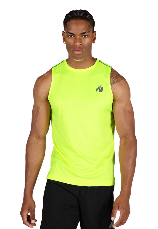 Washington Tank Top - Neon Yellow