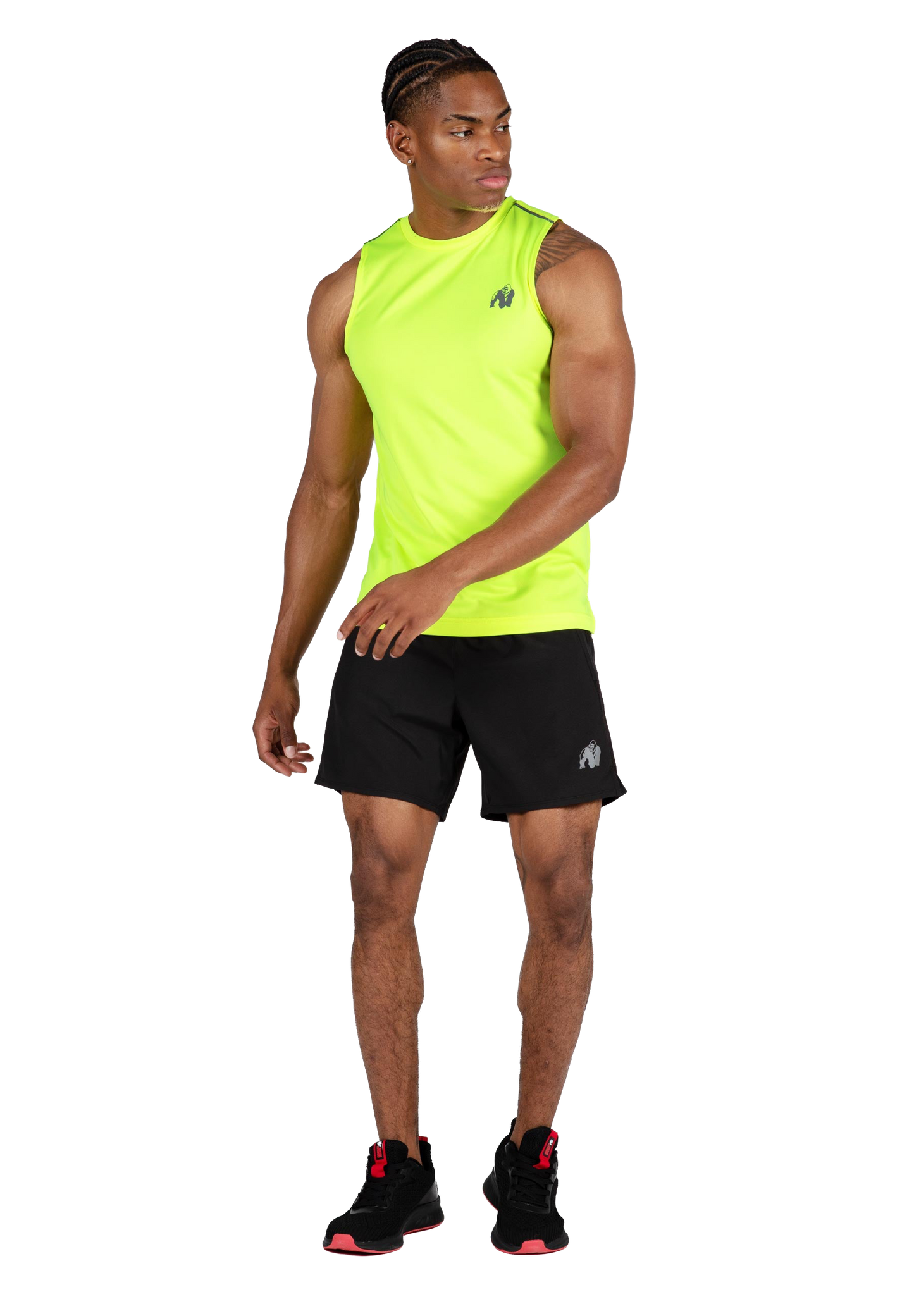 Washington Tank Top - Neon Yellow