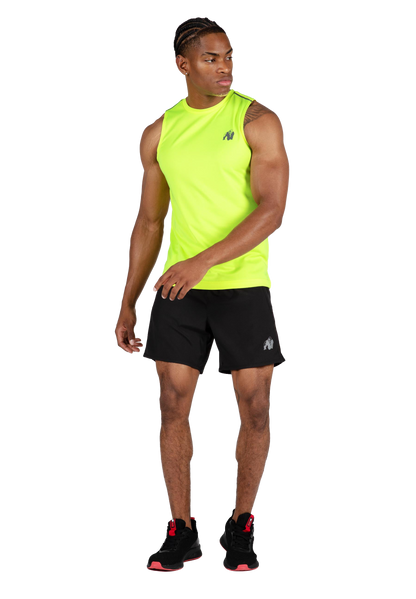Washington Tank Top - Neon Yellow