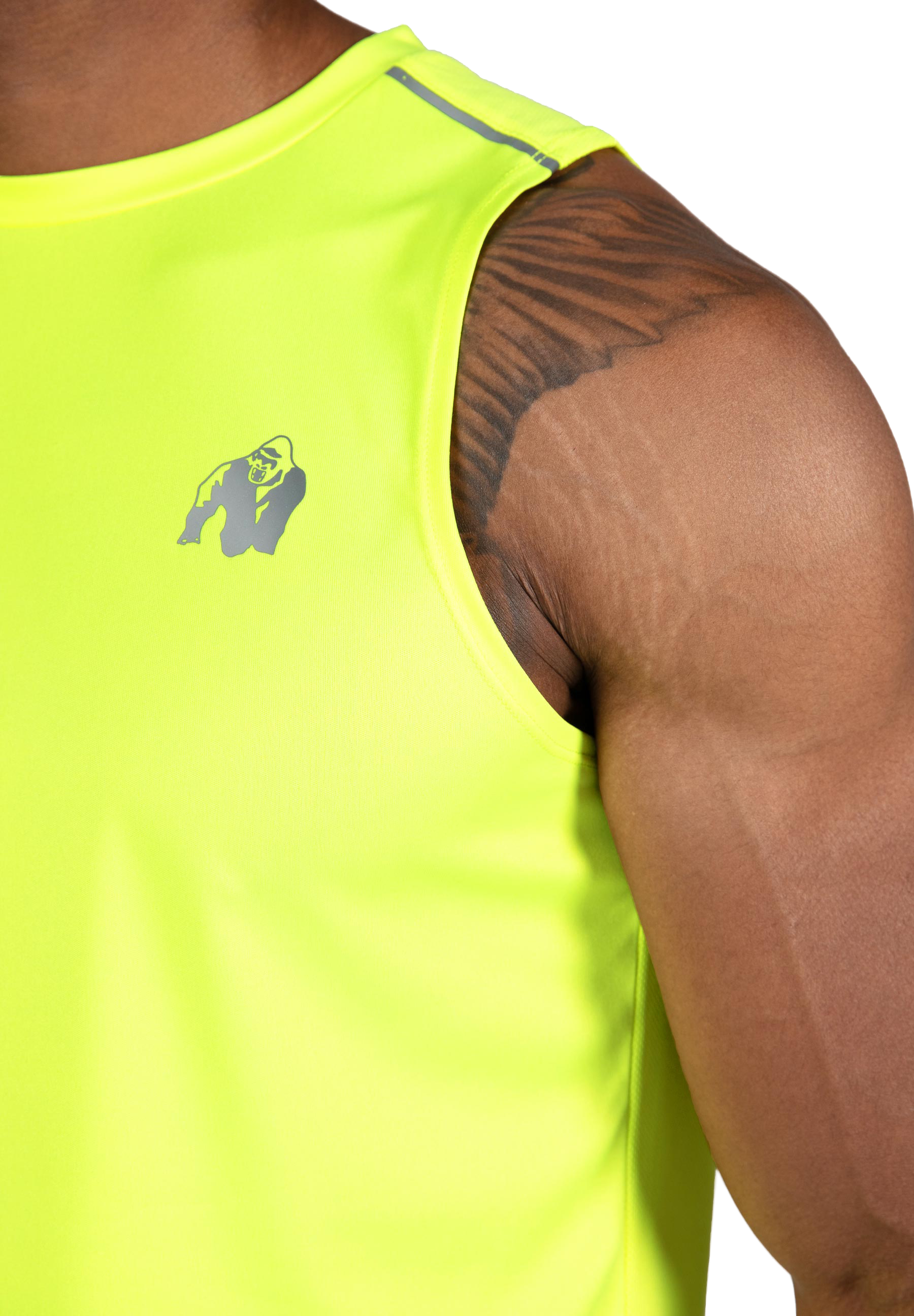 Washington Tank Top - Neon Yellow