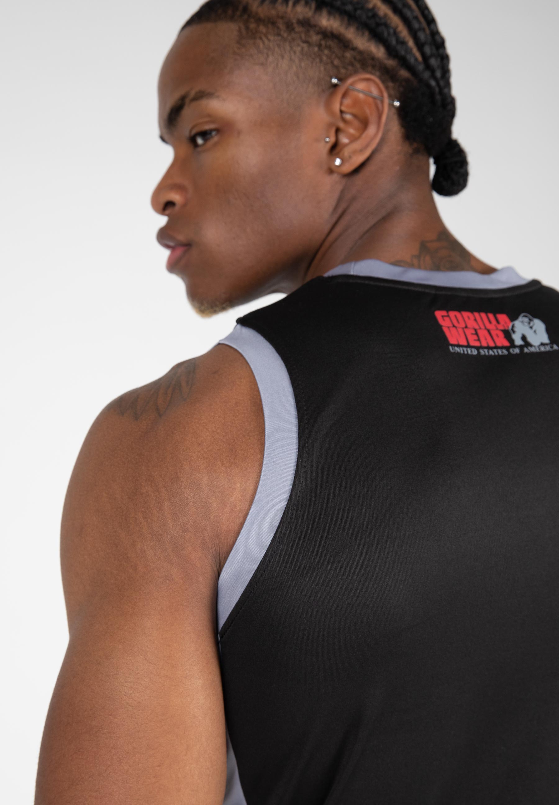 Hornell Tank Top - Black/Gray - Unisex