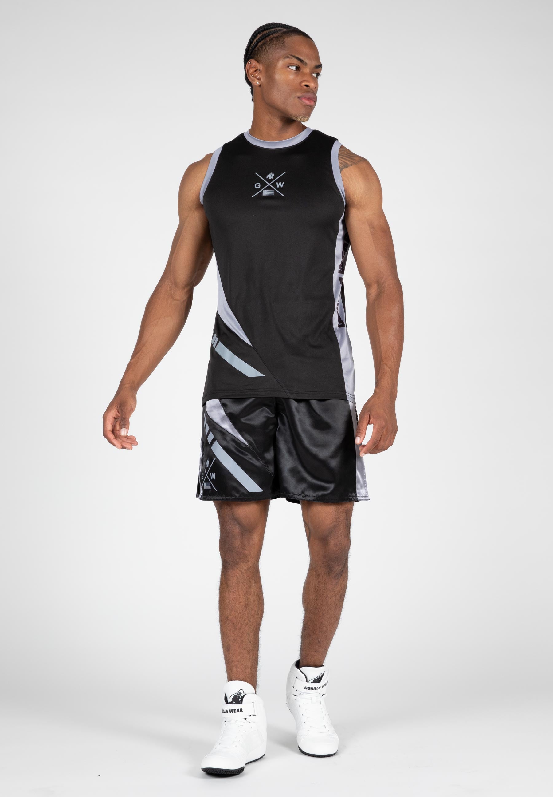 Hornell Tank Top - Black/Gray - Unisex