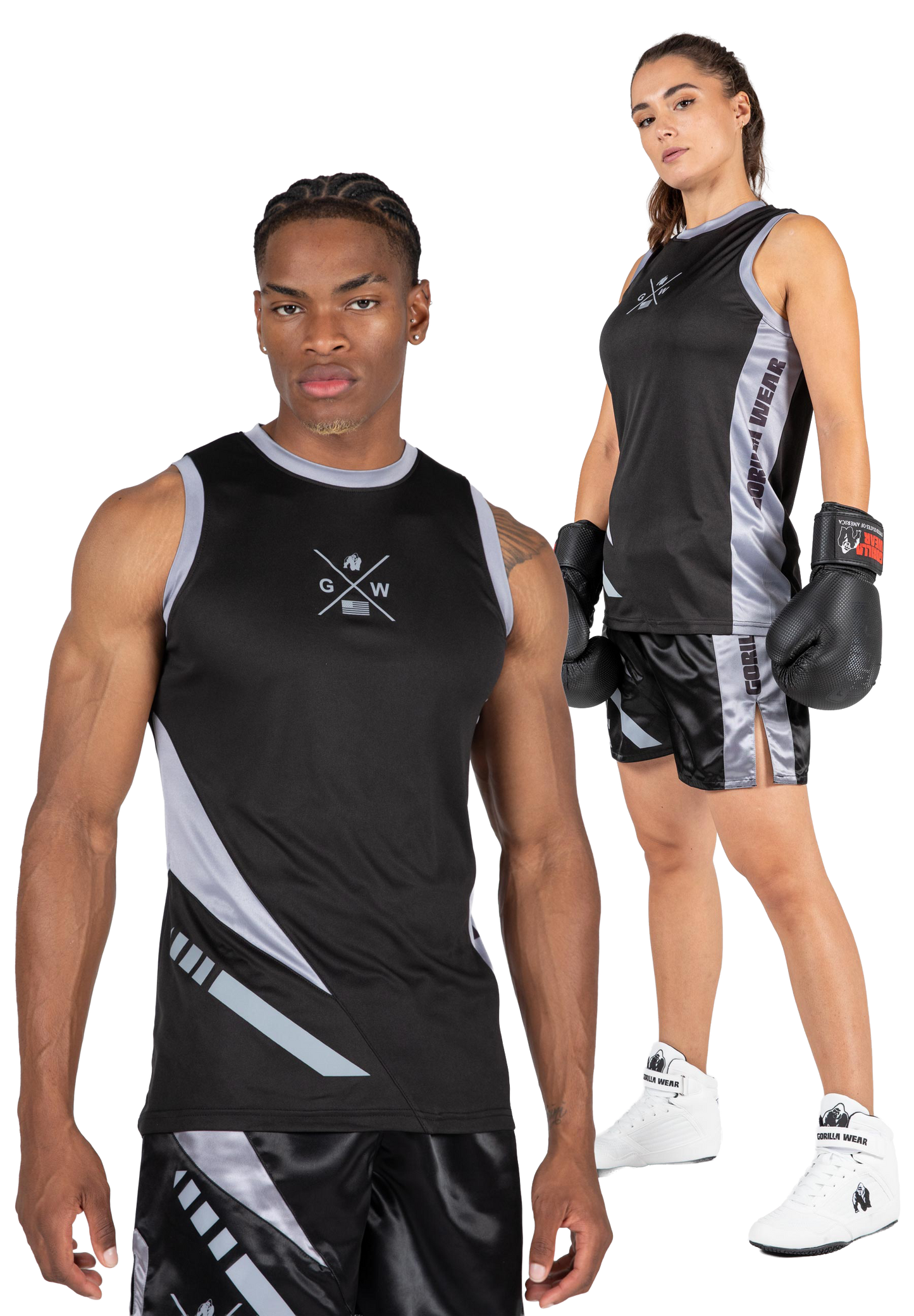 Hornell Tank Top - Black/Gray - Unisex