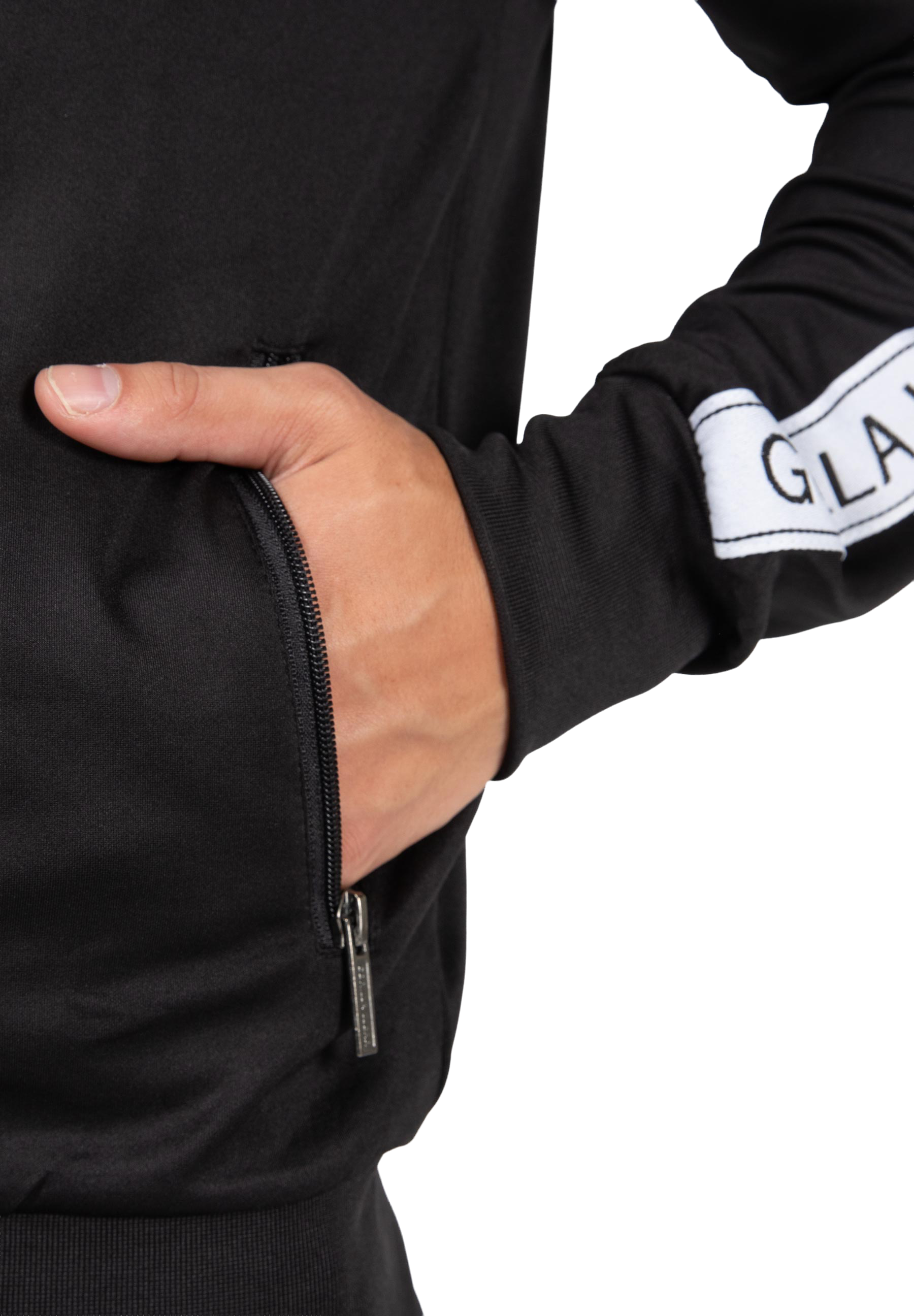 Delaware Track Jacket -Black