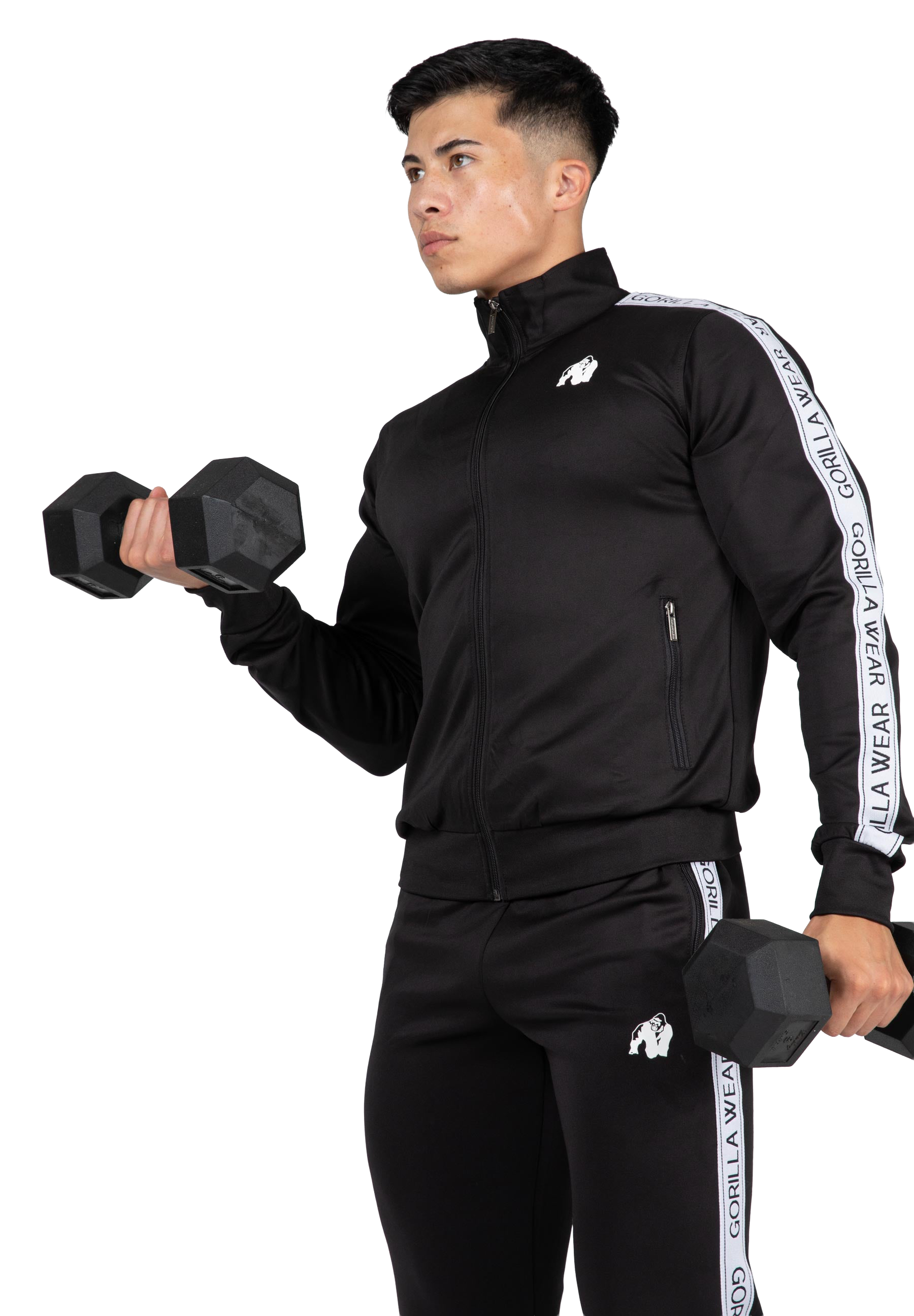 Delaware Track Jacket -Black
