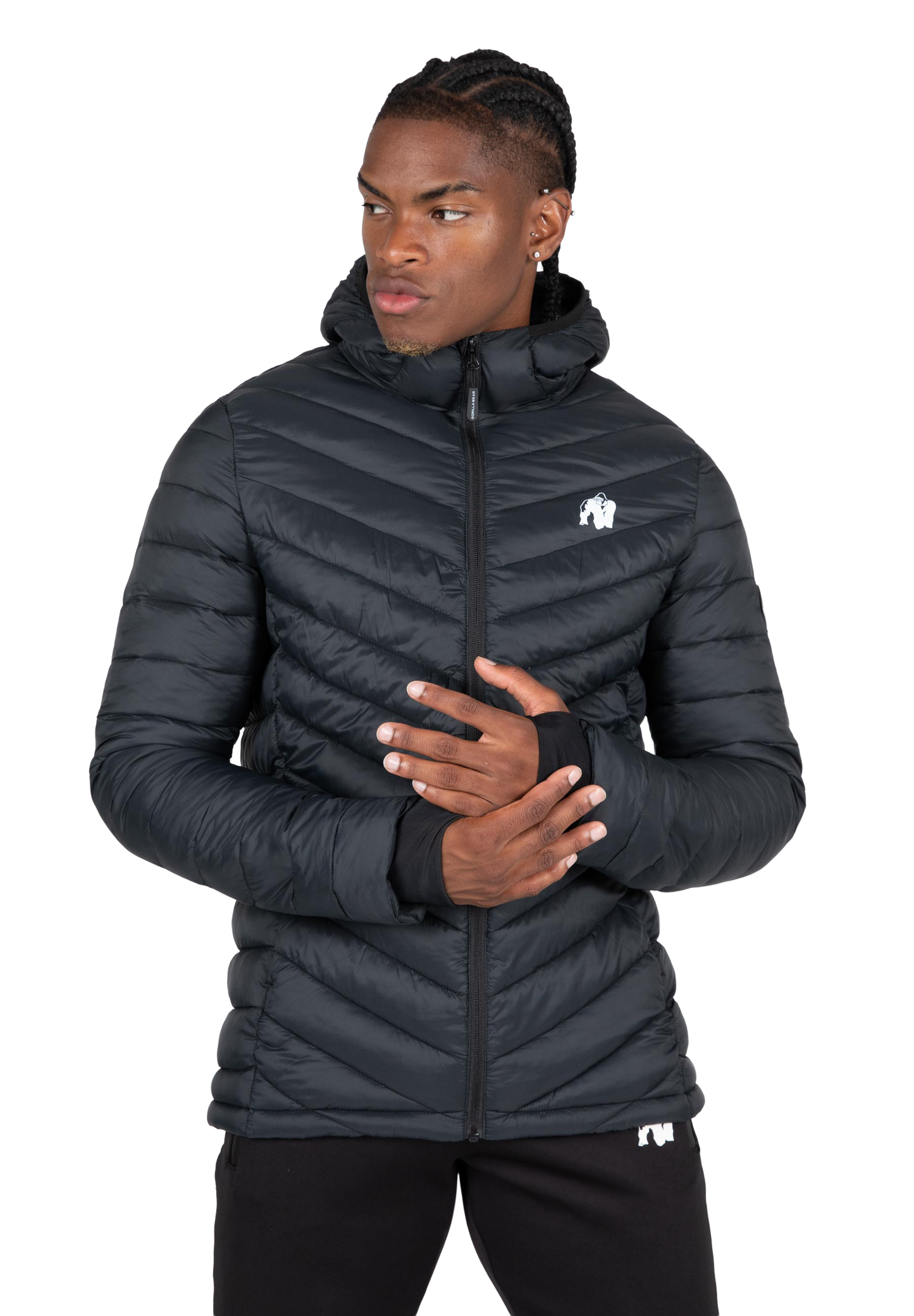 Osborn Puffer Jacket - Black