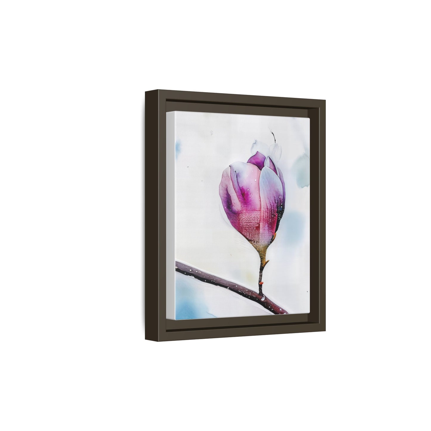 Framed Floral Canvas Art Print, Home Decor, Wall Art, Modern Decor, Gift for Her, Mother's Day, Botanical Print, Flower Gallery