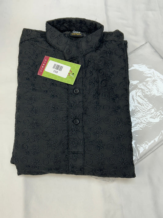 Cotton chikankari Kurta set for boys