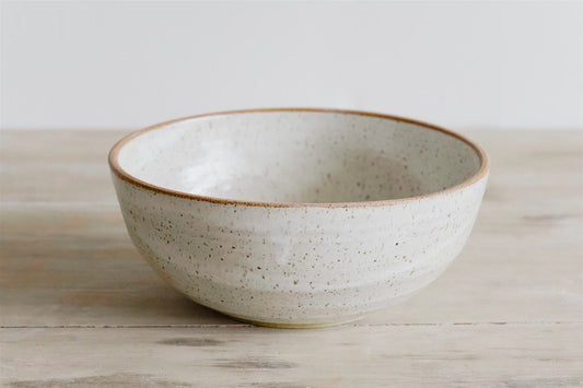Ramen Bowl Speckled White
