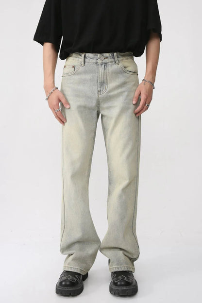Mid Rise Jeans with Pockets - Japanese Denim