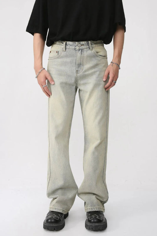 Mid Rise Jeans with Pockets - Japanese Denim