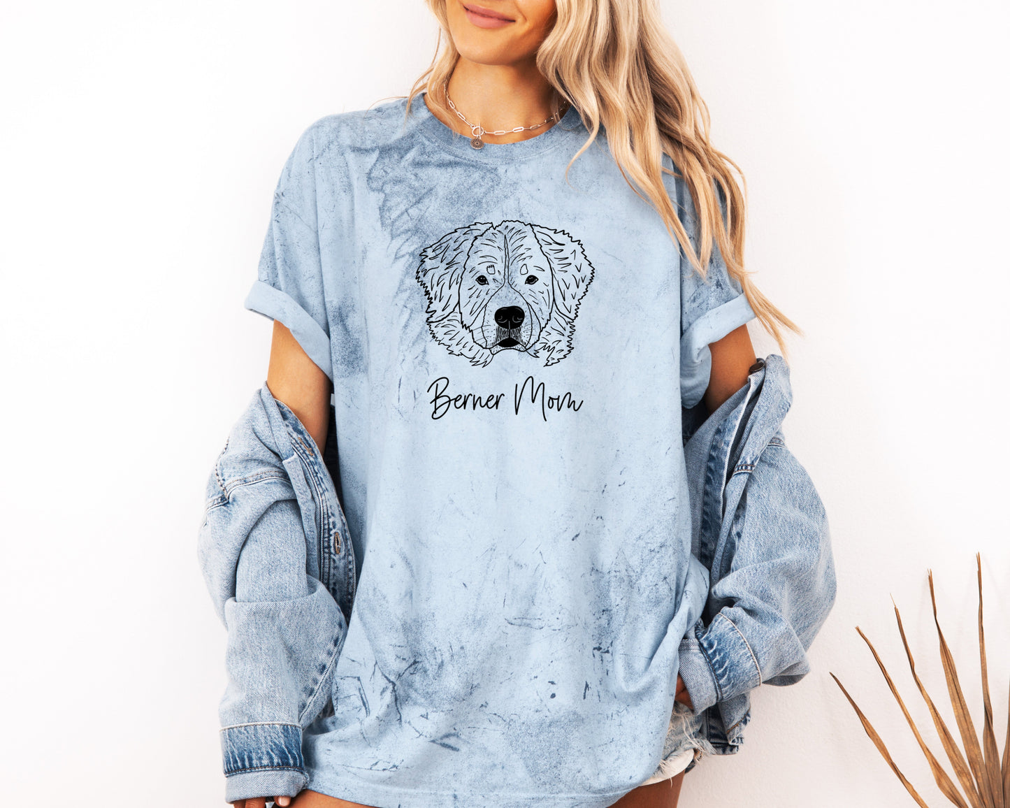 Berner Mom Bernese Mountain Dog Dog Mom Comfort Colors T Shirt Ocean